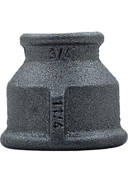 Manşon Redüksiyon Siyah 11/4 x 3/4"