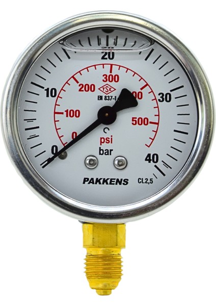 Manometre Q63 Gls.40 Bar Alt.ç.