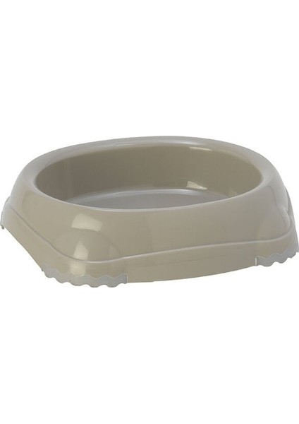 Smart Plastik Kedi ve Köpek Mama ve Su Kabı Gri 210 Ml