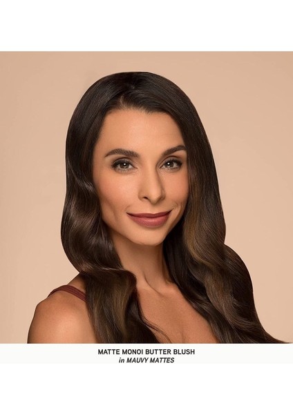 Butter Blush Mat Monoi Renkli Kremsi Allık Makyaj Tozu Sıkıştırılmış Allık Vegan Suya Dayanaklı fırsatları