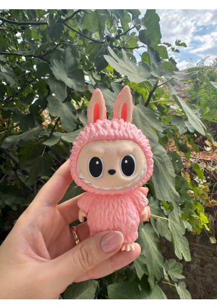 Labubu Figür 13 cm - Açık Pembe