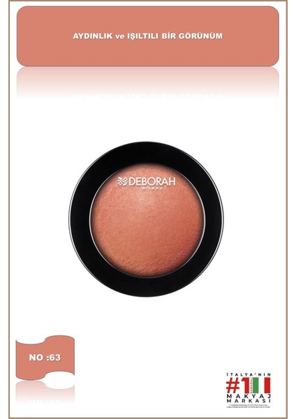 Milano Hi Tech No: 63 Apricot Şeftali Tonlu Allık