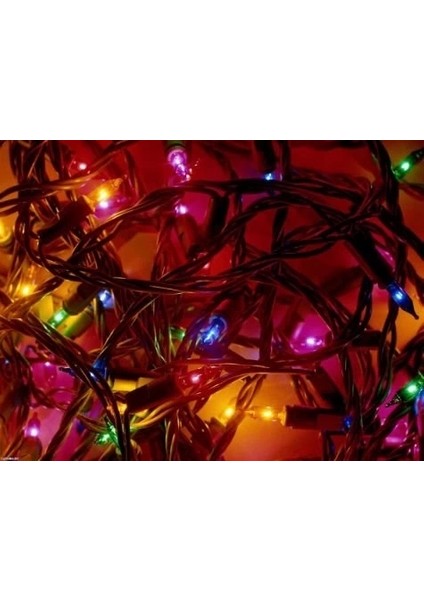 30 Ledli Pirinç Renkli Yılbaşı Ağacı Işığı fiyatları