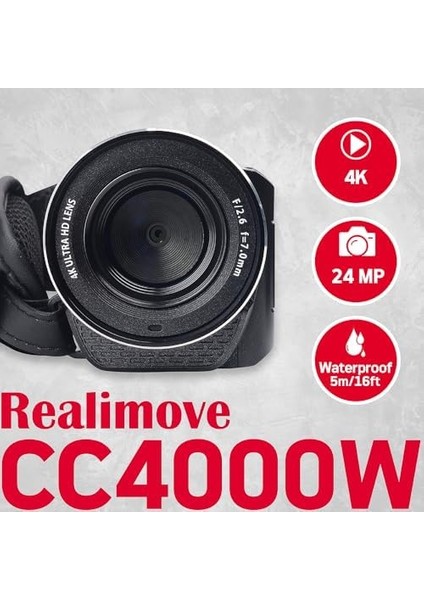 Agfaphoto 4K Su Altı Video Kamera modelleri