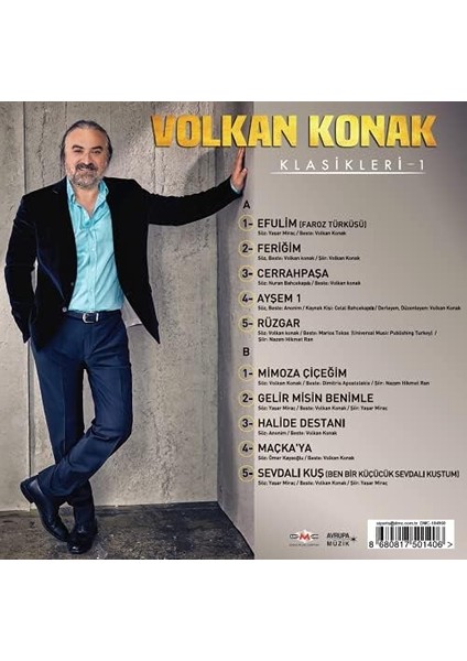 Şeyler Volkan Konak Klasikleri Plak fiyatları