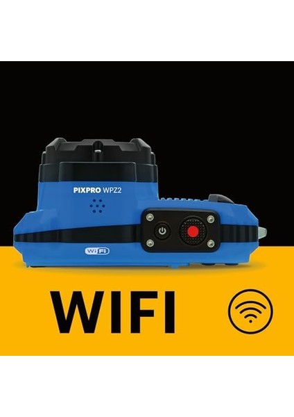 Pixpro Wpz2 + 2 Pil + 1 Sd Kart, Kompakt Dijital Kamera, 16 M Piksel, 15 M Su Geçirmez, Darbeye Dayanıklı, 720P Video, 2,7 LCD Ekran, Li-Ion Pil, Mavi fiyatları