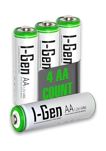 B111 4 Adet Aa 2700 Mah Şarj Edilebilir Kalem Pil 1.2V Ni-Mh Şarjlı Pil fiyatları