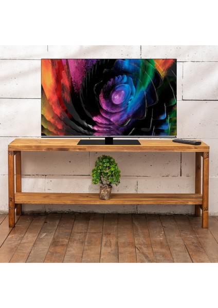 Ahşap Tv Sehpası Tv Ünitesi Tv Stand Eskitme Ceviz Renk modelleri