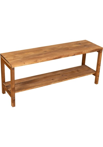 Ahşap Tv Sehpası Tv Ünitesi Tv Stand Eskitme Ceviz Renk fırsatları