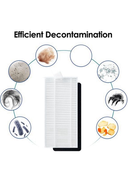 Cecotec Conga 7490 IMMORTAL/8290 Immortal Serisi Süpürme Robotu Parçaları Paspas Bezi Filtre Ekran Parçaları (Yurt Dışından) fiyatları