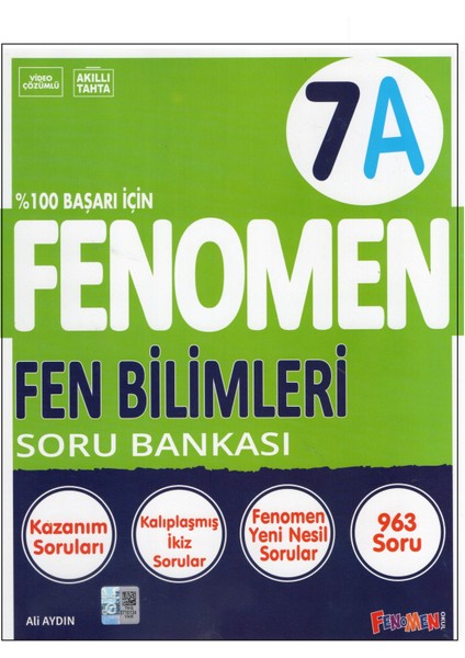 Fenomen 7A Fen Bilimleri Soru Bankası