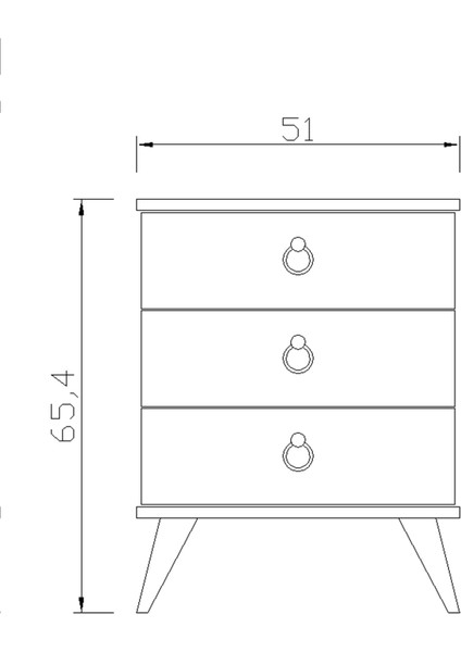 DMP-103 Komodin / Şifonyer /genç Odası / Yatak Odası fırsatları