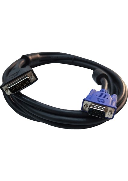 Dvı To VGA Çevirici Kablo 19 Pin VGA To 24+1 Dvı Çevirici Kablo 3m fiyatları