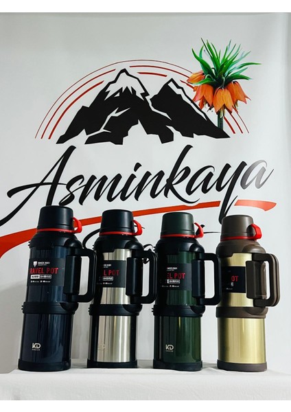4 Litre 48 Saat Sıcak Soğuk Dağcı Termos Kamp Piknik