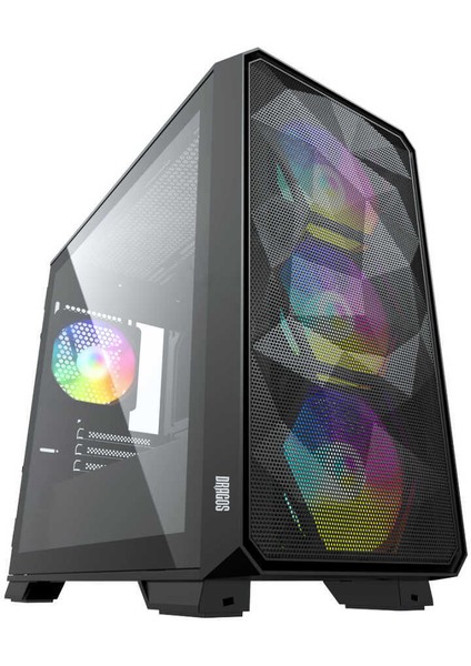 Diamond 4x Argb Inner Fan USB 3.0 600W 80+ Gaming Bilgisayar Kasası fiyatları