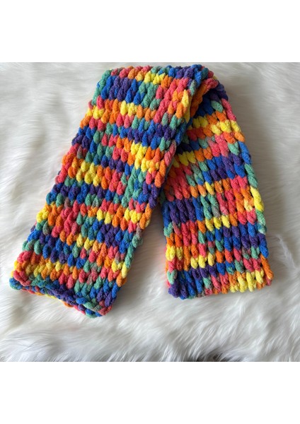 El Örgüsü Puffy Atkı modelleri