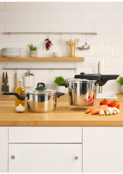 Premium 13 Parça Tencere & Düdüklü Seti modelleri