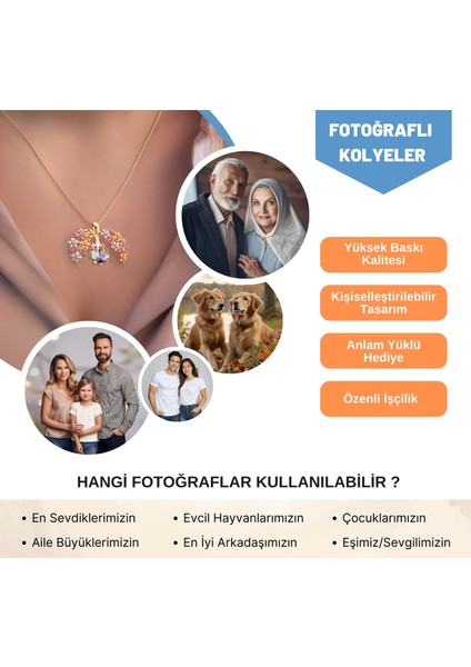 Fotoğraflı Açılan Bahar Çiçekleri Rose Gümüş Kolye indirimleri