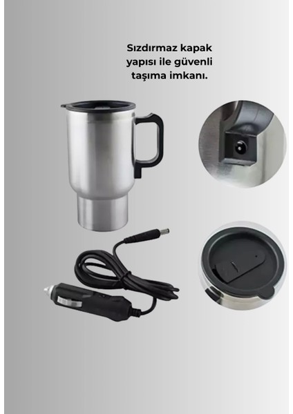 Paslanmaz Çelik Araç Içi Kahve ve Çay Isıtıcı Termos fırsatları