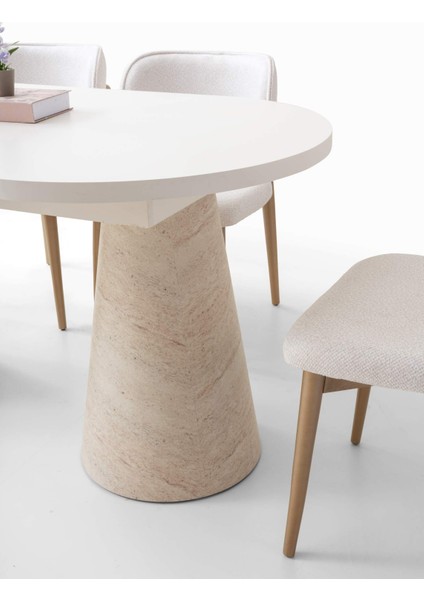 Vermont Yemek Odası Takımı %100 Mdf indirimleri