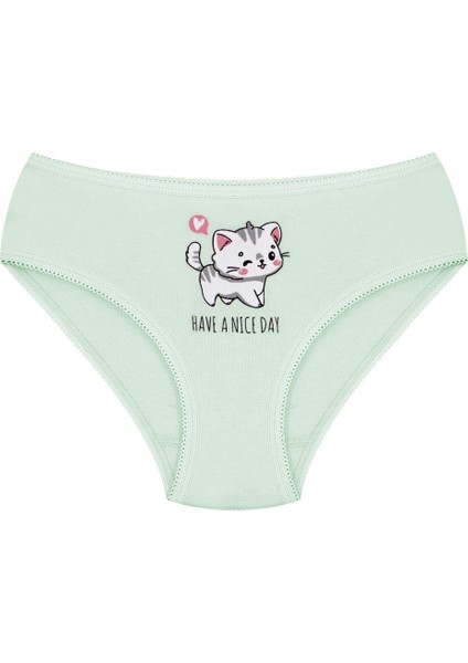 Kız Çocuk Külot 3'lü Baskılı (%96 Pamuk - %4 Elastan) fiyatları