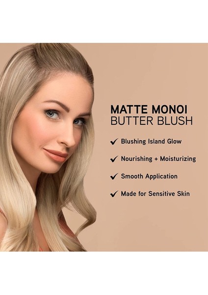 Mat Monoi Butter Blush Ultra Kremsi Renkli Toz Makyaj Allık Aydinlatici Bronz indirimleri