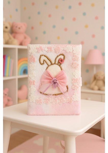 Çocuk Peluşlu Anı Defteri 80 Yaprak Ithal Ürün Tavşan fiyatları