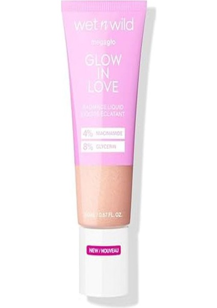 Megaglo Glow In Love Radiance Likit Aydinlatici Doğal Işıltı ve Ferahlatıcı Formül