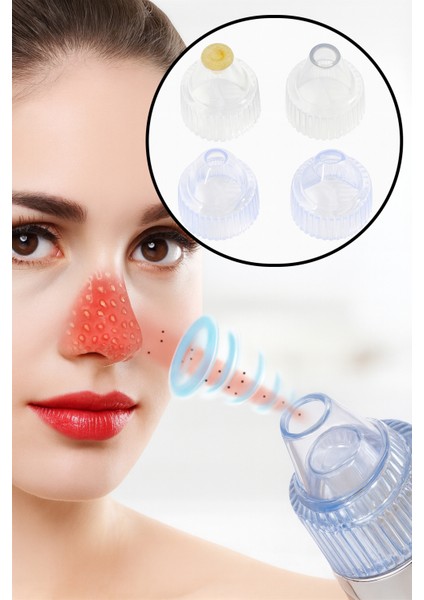 Vakumlu Akne Gözenek Temizleyici & Siyah Nokta ve Yağ Temizleyici - Sarjlı modelleri