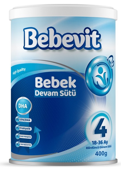 4 Bebek Devam Sütü 400 gr fiyatları