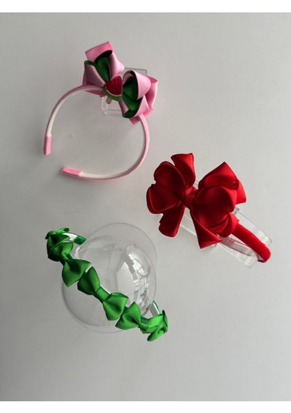 Kız Çocuk Saç Taçı 3'lü Set – Renkli, Şirin ve Rahat Modeller fiyatları