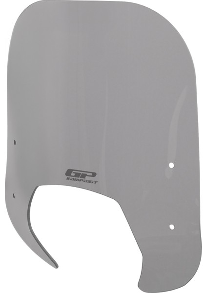 Royal Alloy Tigara Grande 125 / 150 / 300 2022-2025 Uyumlu Ön Cam Füme 38 cm modelleri