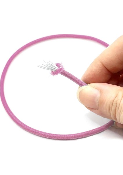Pembe 5 Metre 2 mm Yuvarlak Lastik fiyatları