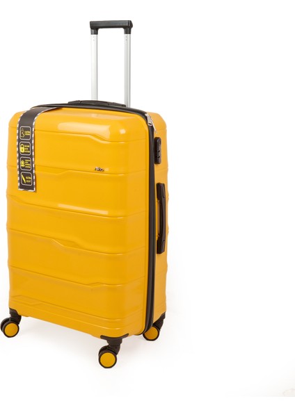 Avvıo Pp Büyük Boy Valiz - Hardal - 77X45X32 cm fiyatları