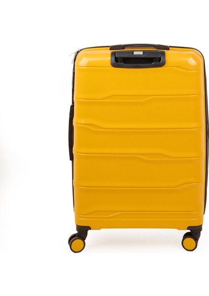 Avvıo Pp Büyük Boy Valiz - Hardal - 77X45X32 cm fırsatları