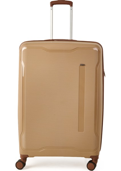 Avvıo Pp Büyük Boy Valiz - Vizon - 77X45X32 cm