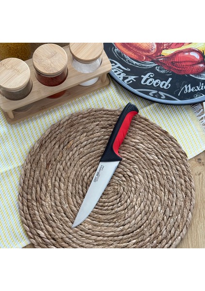 3 Parça Bıçak Seti Metal Yapı Kaymaz Sap ile Mutfakta Pratik Kullanım fiyatları