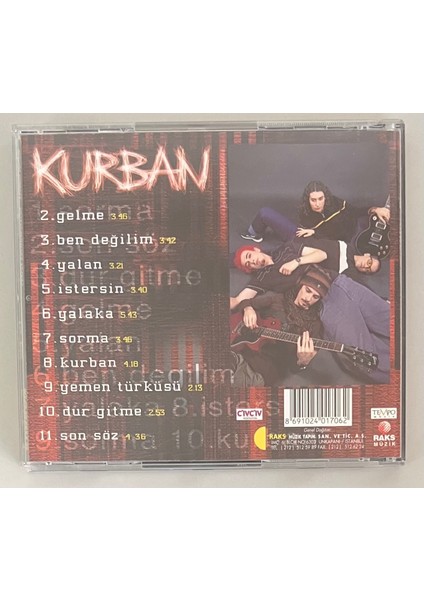 Kurban CD (Orijnal Dönem Baskı Cd) fiyatları