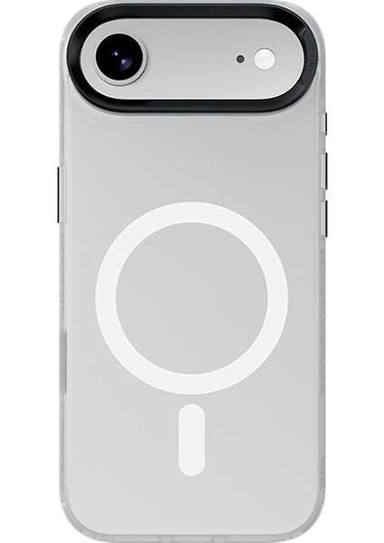 iPhone 17 Air Uyumlu Kılıf M-Safe Şarj Özellikli Benks Lucid Armor Kapak Beyaz