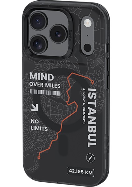 iPhone 17 Pro Max Uyumlu Kılıf M-Safe Şarj Özellikli Benks City Serisi Kapak Siyah-Turuncu fiyatları