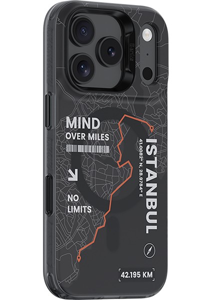 iPhone 17 Pro Max Uyumlu Kılıf M-Safe Şarj Özellikli Benks City Serisi Kapak Siyah-Turuncu fırsatları