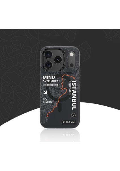 iPhone 17 Pro Max Uyumlu Kılıf M-Safe Şarj Özellikli Benks City Serisi Kapak Siyah-Turuncu indirimleri