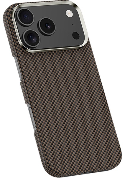 iPhone 17 Pro Uyumlu Kılıf M-Safe Özellikli Benks Yeni Seri Armortint Armorair Kevlar Kapak Gold modelleri