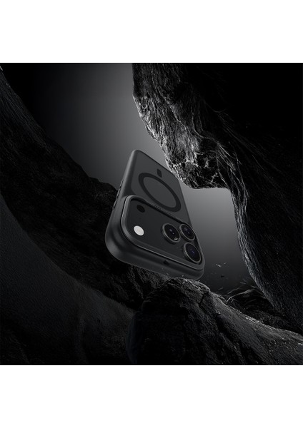 iPhone 17 Air Uyumlu Kılıf M-Safe Şarj Özellikli Benks Mist Protective Kapak Siyah fiyatları