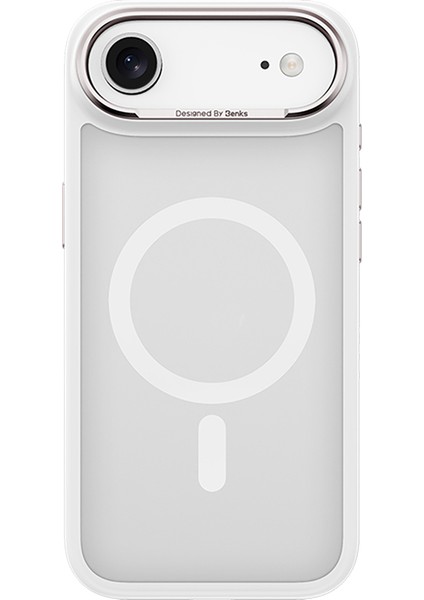 iPhone 17 Air Uyumlu Kılıf M-Safe Şarj Özellikli Benks Mist Protective Kapak Beyaz fiyatları