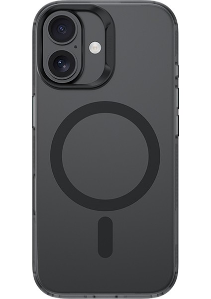 iPhone 17 Uyumlu Kılıf M-Safe Şarj Özellikli Benks Lucid Armor Kapak Siyah