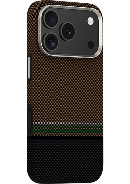 iPhone 17 Pro Max Uyumlu Kılıf M-Safe Şarjlı Karbon Fiber Benks Prestige Armorpro Kevlar Kapak Gold fırsatları