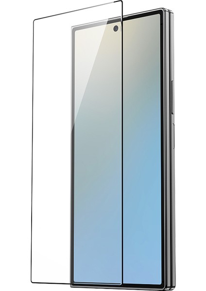 Galaxy Z Fold 7 Uyumlu Benks Ultra Shield Ekran Koruyucu Uygulama Aparatlı Siyah