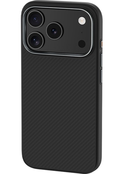 iPhone 17 Pro Uyumlu Kılıf Karbon Fiber M-Safe Şarjlı Benks Hybrid Armorpro 600D Kevlar Kapak Siyah fiyatları