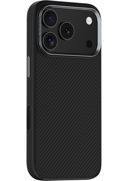 iPhone 17 Pro Uyumlu Kılıf Karbon Fiber M-Safe Şarjlı Benks Hybrid Armorpro 600D Kevlar Kapak Siyah fırsatları